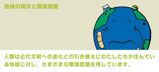 地球温暖化の現状と環境問題